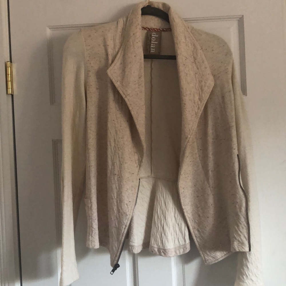 Knit moto from Anthropologie